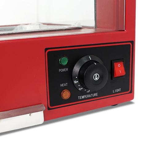 Warmhaltevitrine - 380mm - 0,5 kW