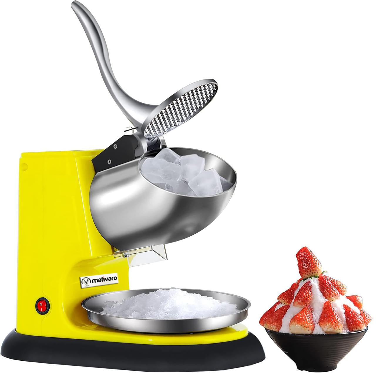 Tisch-Eiscrusher für Flockeneis - 1,6 kg/min