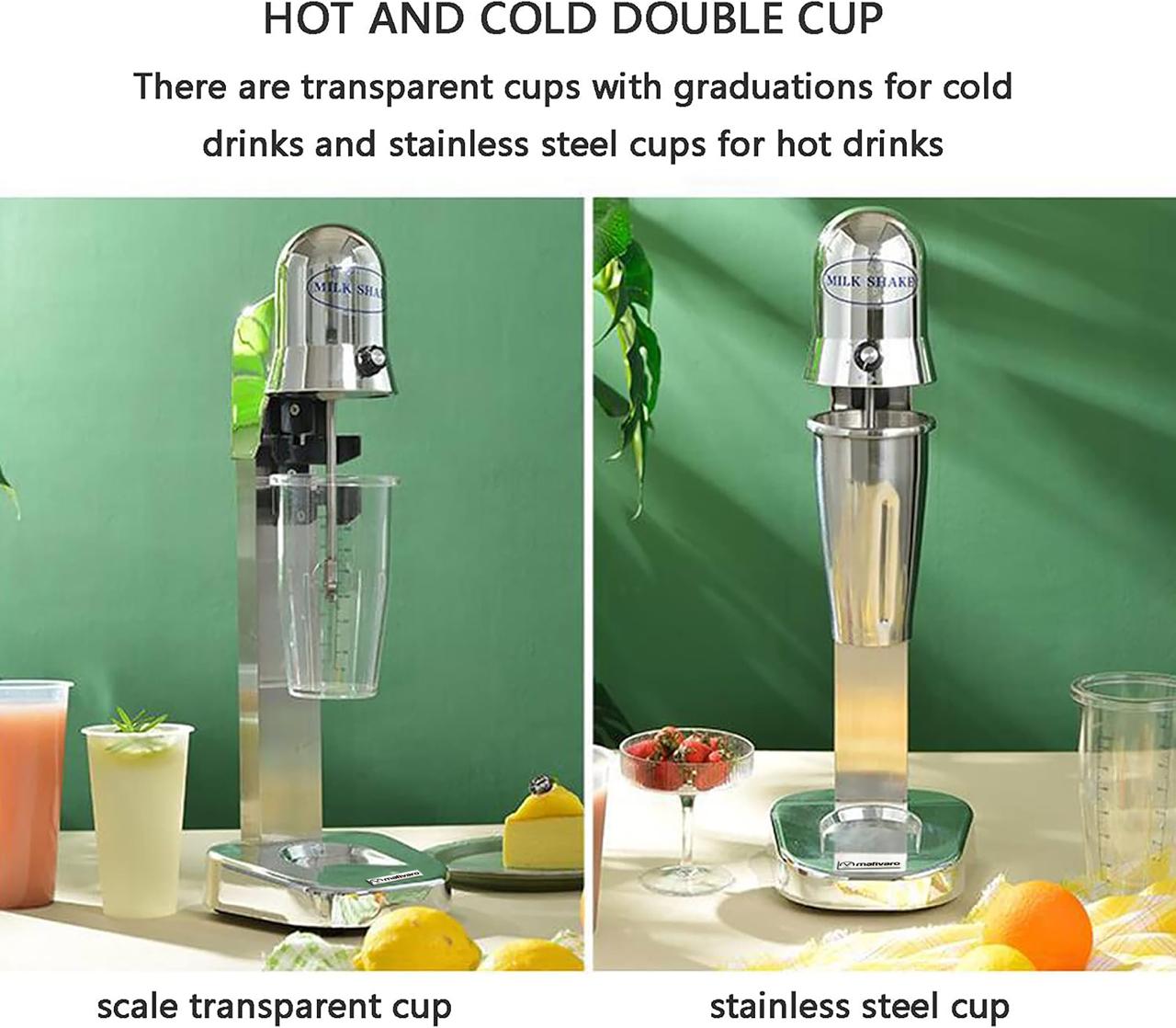 Milchshaker (1-Kopf) - 1.5 kW - Edelstahl