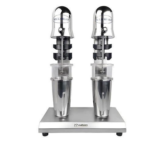 Milchshaker (2-Kopf) - 1.5 kW + 1.5 kW - Edelstahl