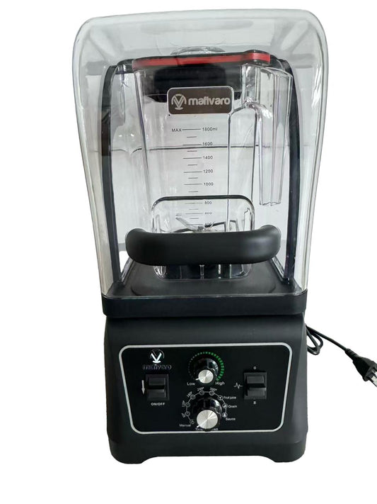 Standmixer - 2.2 kW - 1,8 L - Timer - Puls-Funktion