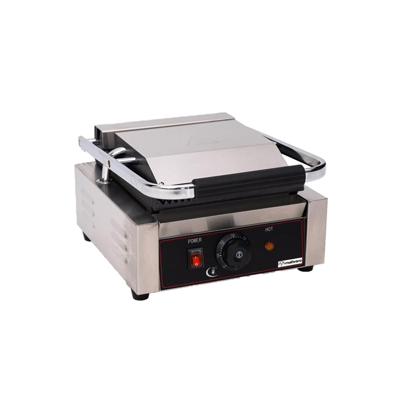 Kontaktgrill- 1,8 kW-oben & unten Gerillt