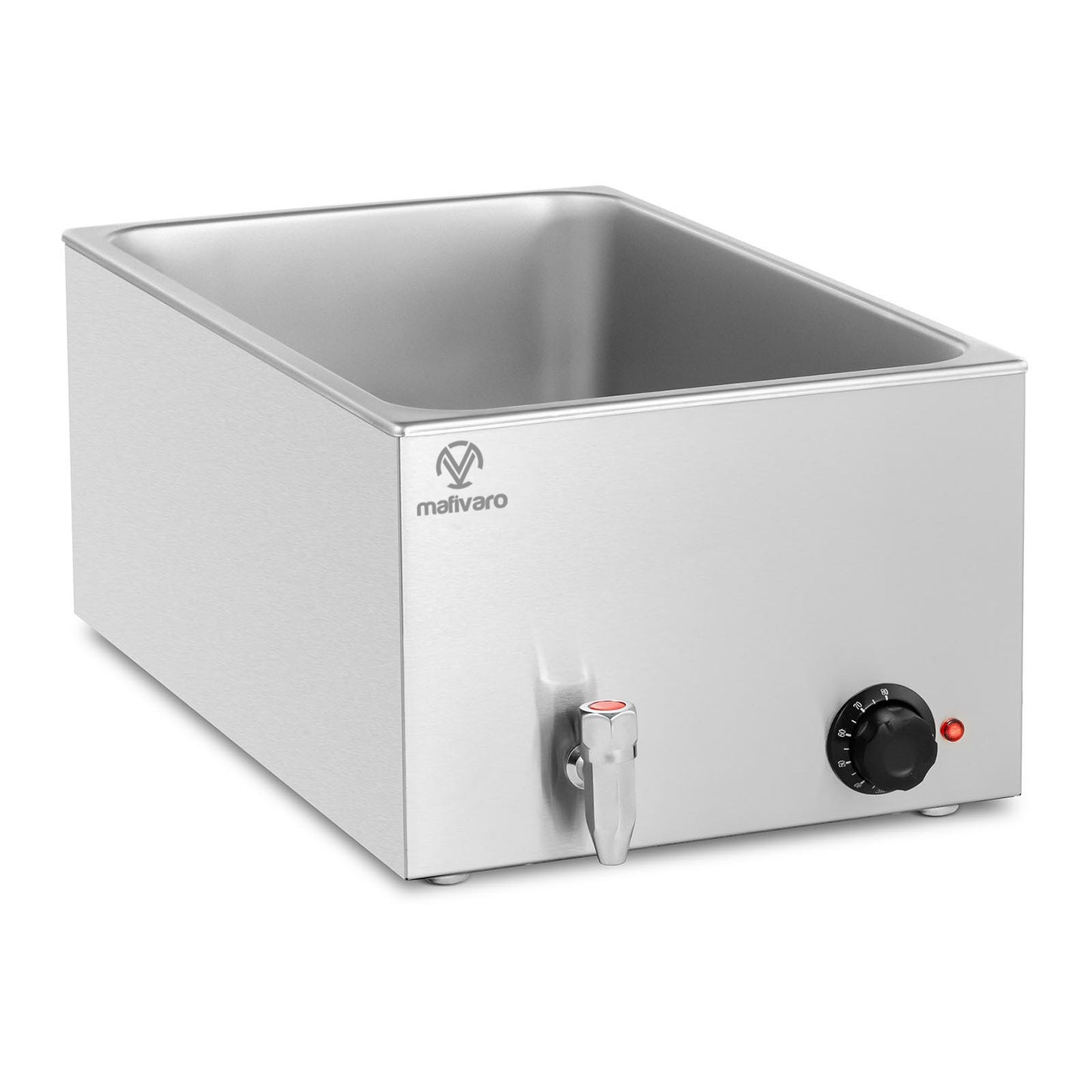 Elektro Bain-Marie - 0.6 kW - mit Ablasshahn