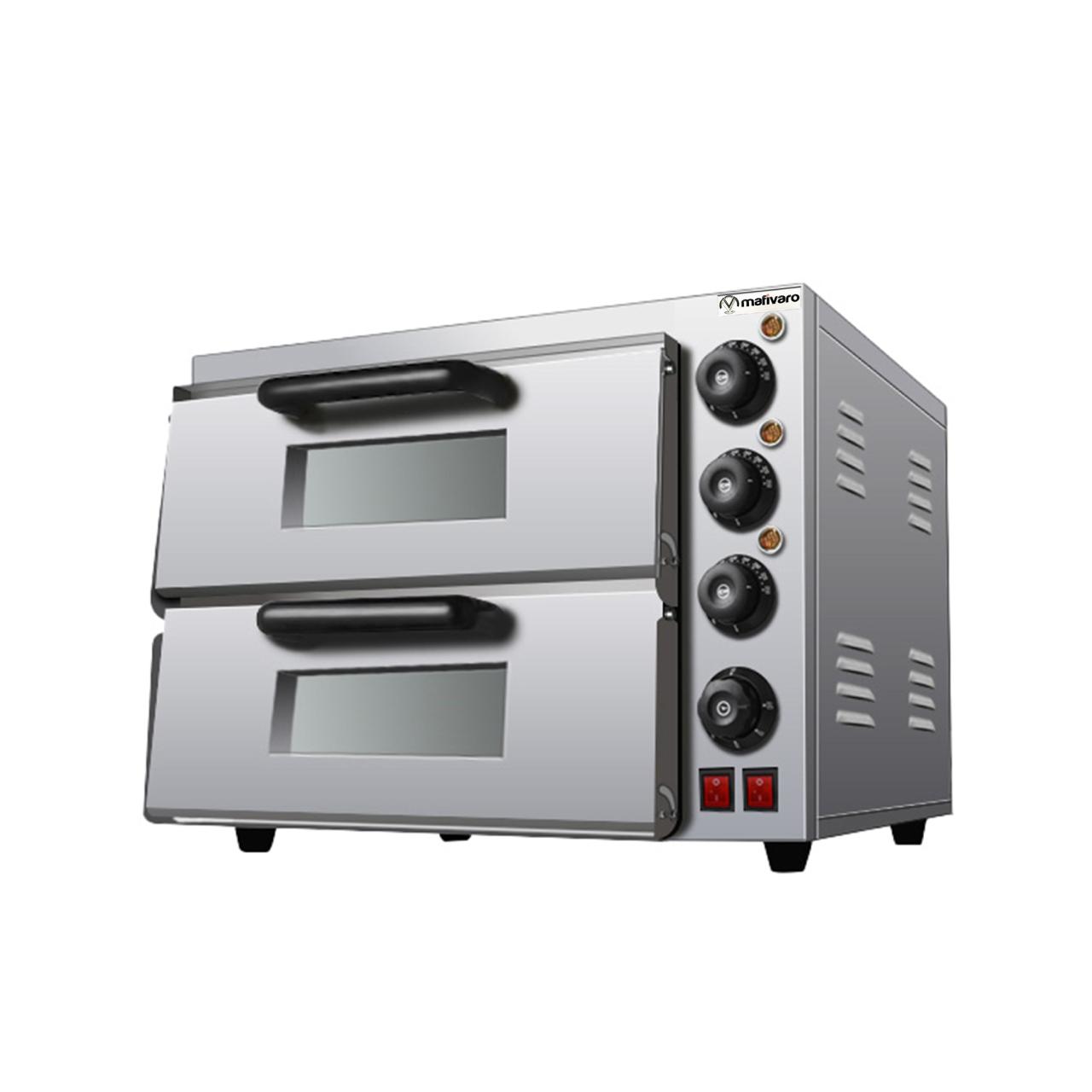 Elektro Mini Pizzaofen - 4x 25cm - Manuell