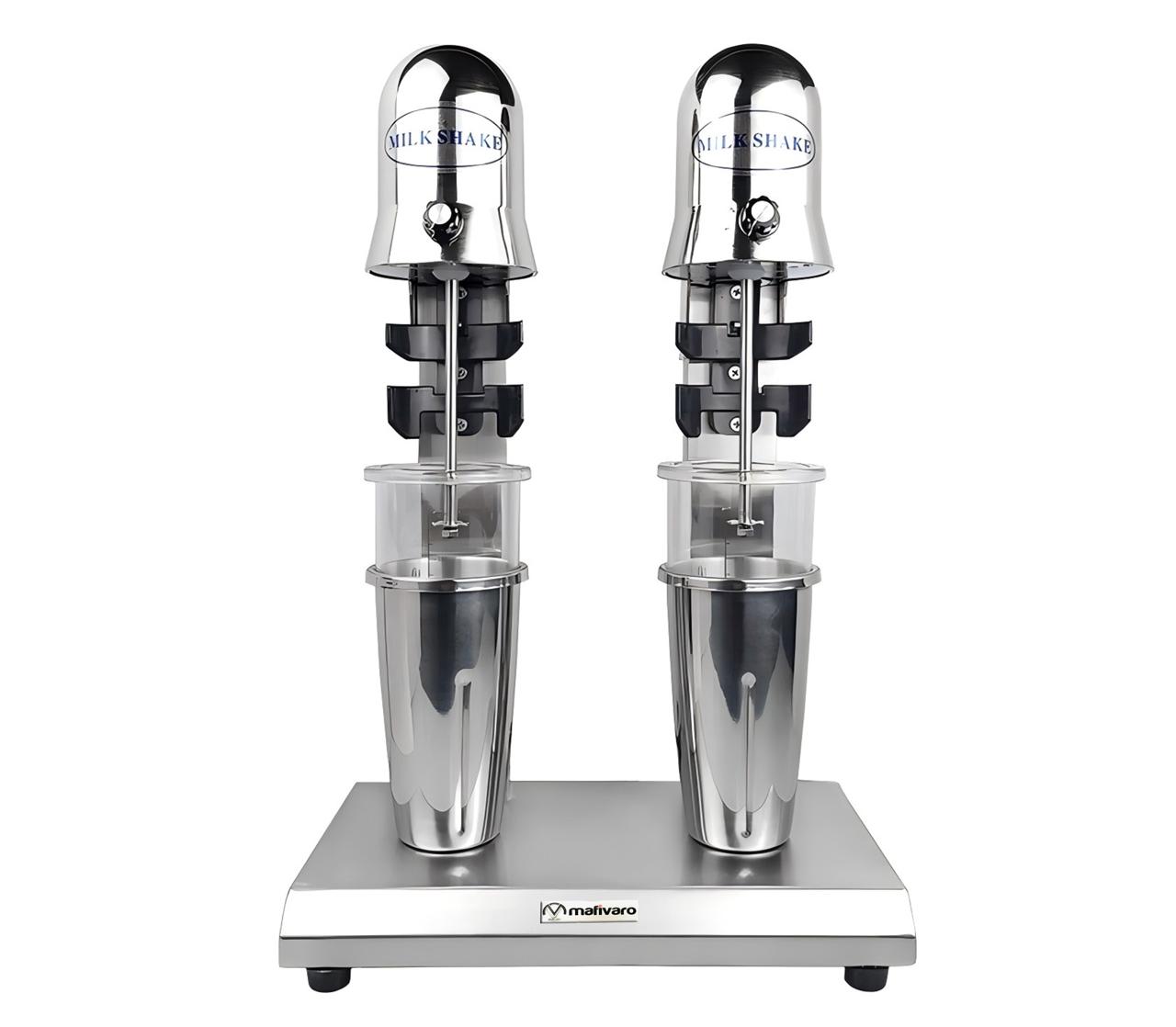 Milchshaker (2-Kopf) - 1.5 kW + 1.5 kW - Edelstahl