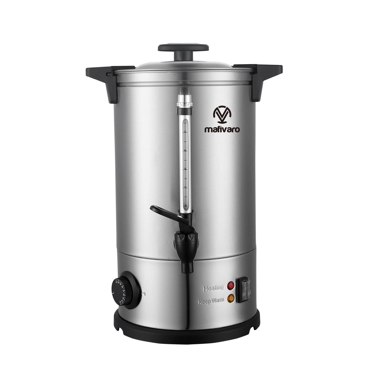 Wasserkocher - 10 L - 1.5 kW - Doppelwandig