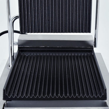 Kontaktgrill- 2,2 kW-oben & unten Gerillt - KEG-812A