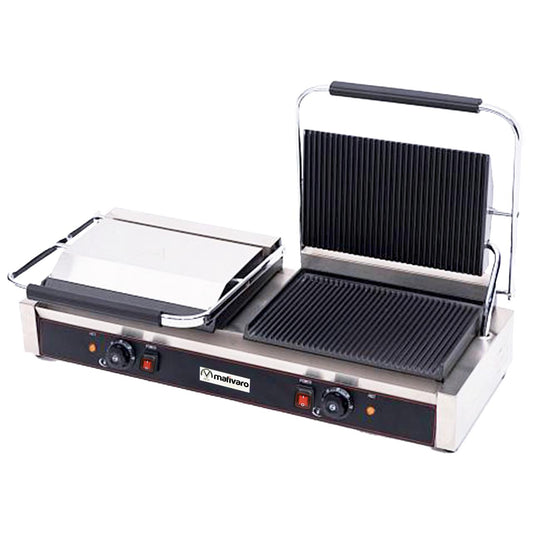 Kontaktgrill-4.4 kW-oben & unten Gerillt