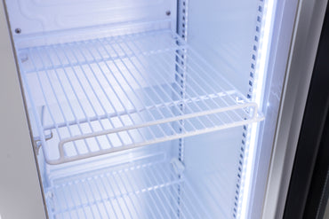 Getränkekühlschrank - 150 Liter - schmal - mit 1 Glastür