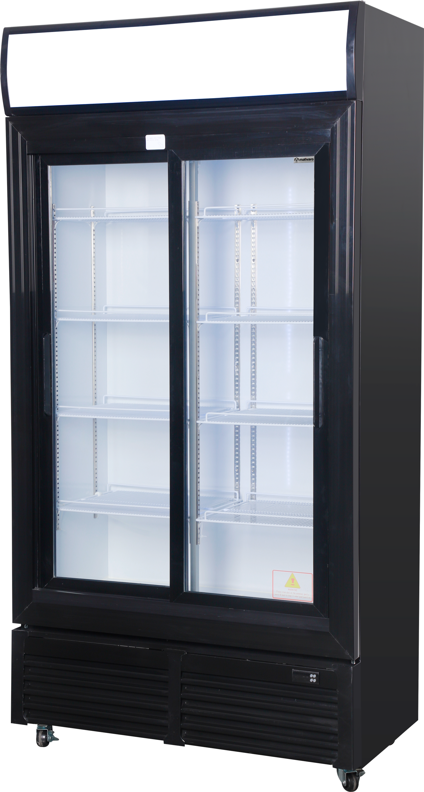 Getränkekühlschrank - 490 Liter - mit Schiebetüren