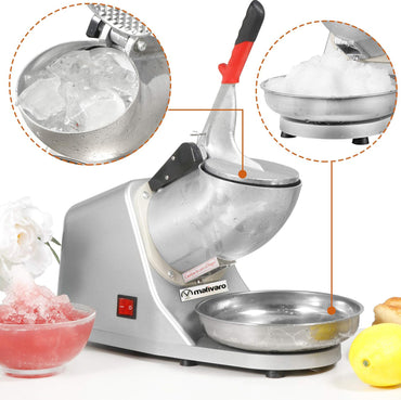 Tisch-Eiscrusher für Flockeneis - 1,1 kg/min