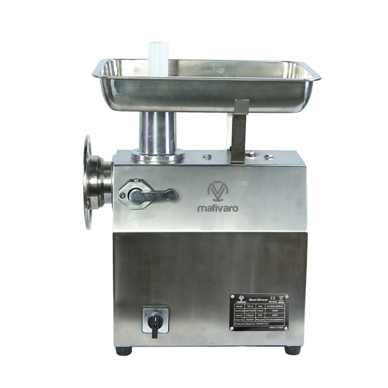 Elektrischer Fleischwolf 12 - 170kg/h - 0,85 kW