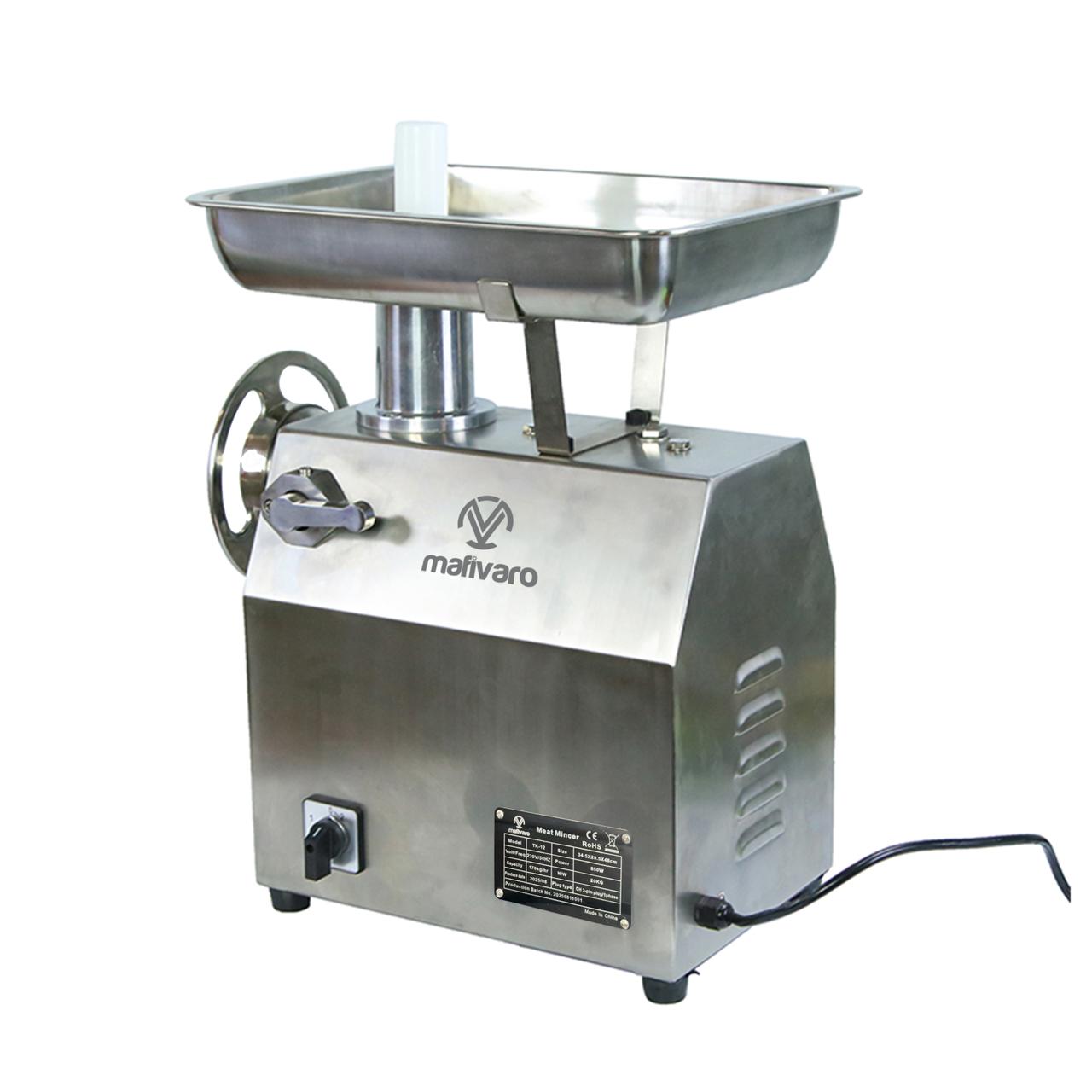 Elektrischer Fleischwolf 12 - 170kg/h - 0,85 kW