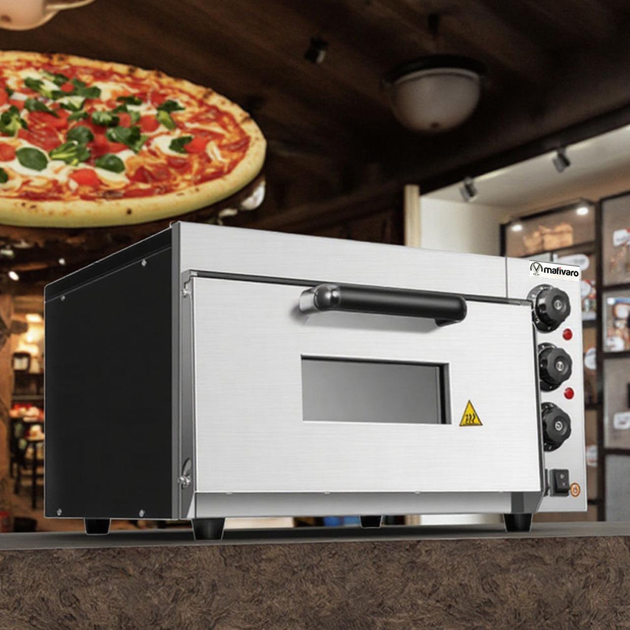 Elektro Mini Pizzaofen - 2x 25cm - Manuell