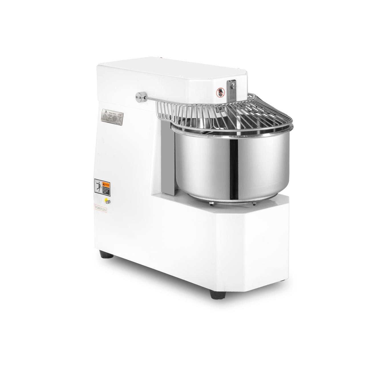 Teigknetmaschine - 20 Liter / 18 kg - mit festem Kessel - Timerfunktion